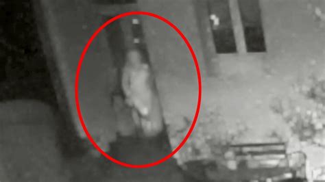 Real Ghost Caught On Cctv Stepping Out Of An Abandoned House