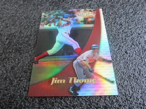 2000 Topps Gold Label Class 1 Mlb Card Jim Thome Indianshof 64 Ebay