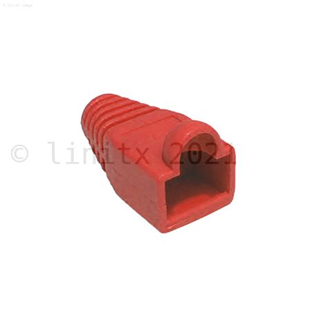 rj connector snagless boot red linitxcom buy