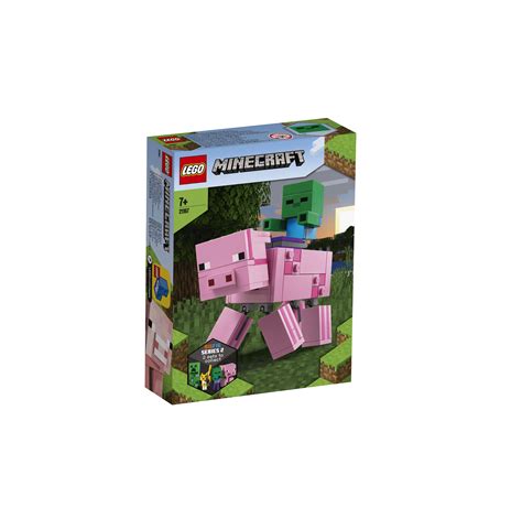 Lego Minecraft Bigfig Svinja Z Zombi Mal Kom Pikpok Bled