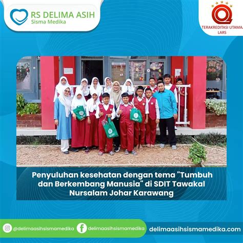 Penyuluhan Kesehatan Dengan Tema Tumbuh Dan Berkembang Manusia Di