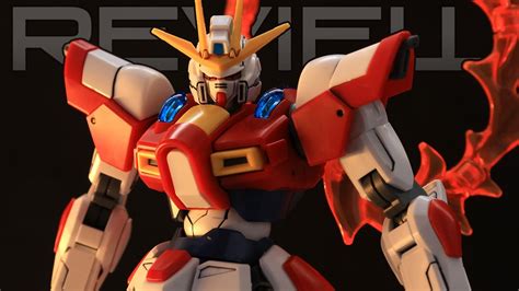 HG Build Burning Gundam Review GUNDAM BUILD FIGHTERS TRY YouTube