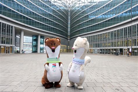 Olimpiadi Milano Cortina Le Mascotte Tina E Milo A Palazzo Lombardia