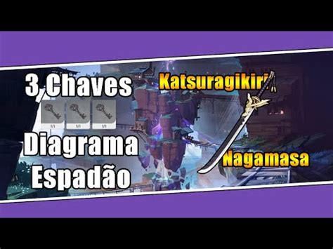 Como pegar o Diagrama do Espadão de Inazuma Genshin Impact YouTube