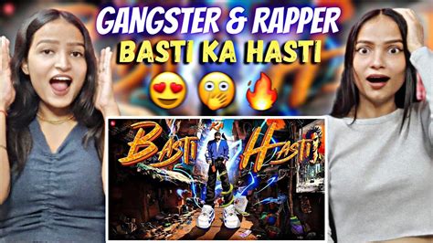 MC STAN Basti Ka Hasti Official Video INSAAN Reactions Hut