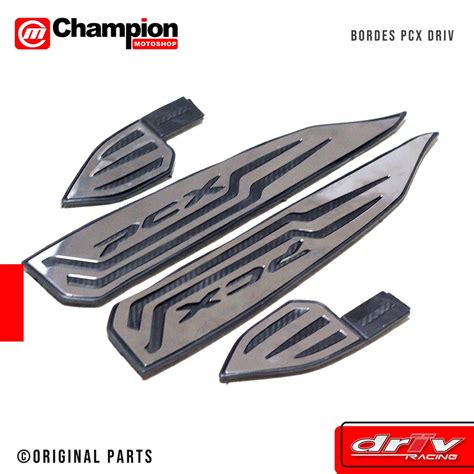 Jual Karpet Panel Pijakan Kaki Plat Bordes Cnc Honda Pcx 150 Driv