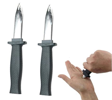 Boxo Set Of Trick Disappearing Dagger Knife Retractable Fake Fun Joke