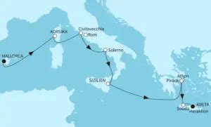 Mein Schiff Westliches Mittelmeer Kreuzfahrt Routen Angebote