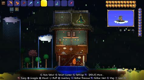 Renovated sky island : Terraria