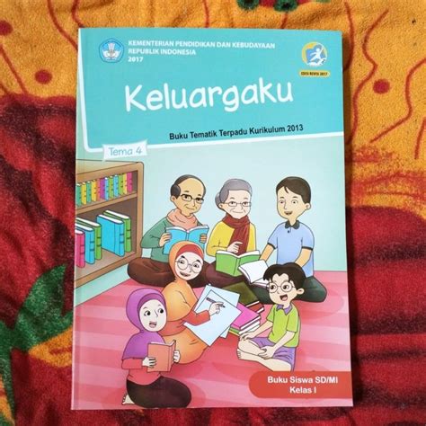 Jual Original Buku Tematik Terpadu Kelas Tema Keluargaku Shopee