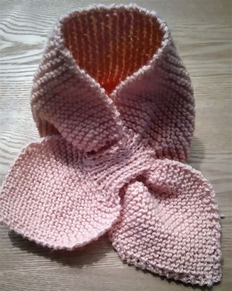 Ma première écharpe feuille Tricot écharpe bébé Comment tricoter une