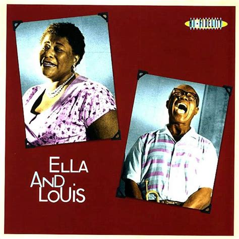 Ella Fitzgerald Louis Armstrong Lp Ella And Louis Vinyl