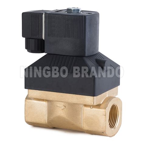 3 4 Type 5404 A 12 0 Servo Assisted 2 2 Way Brass Solenoid Valve 50