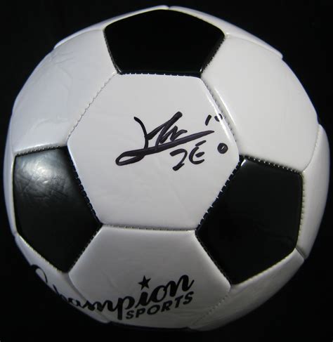 Lionel Messi Signed Soccer Ball - Memorabilia Center