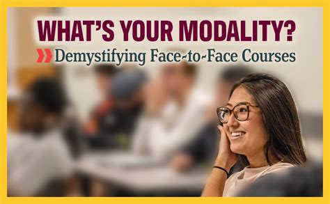 What’s Your Modality Demystifying Face To Face Courses Office Of Curriculum And Instructional