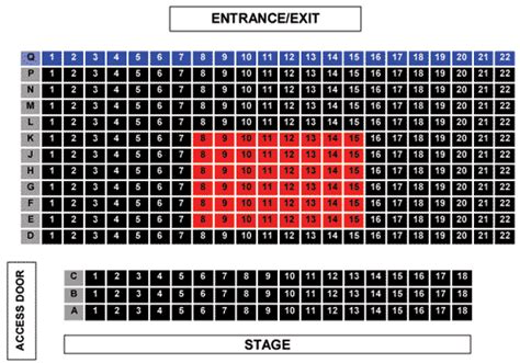 The Point, Eastleigh | Seating Plan, view the seating chart for the The ...