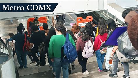 Metro Cdmx Hoy De Agosto De Avance Lento En L Neas Y