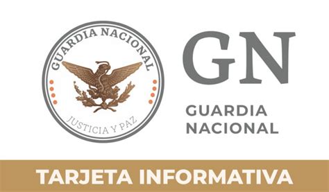 Tarjeta Informativa De La Guardia Nacional Sobre Los Hechos Ocurridos