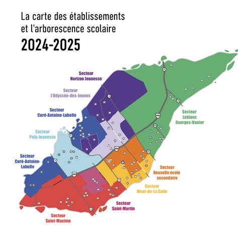 Nouveau D Coupage Du Territoire Pour Le Secondaire Centre De Services