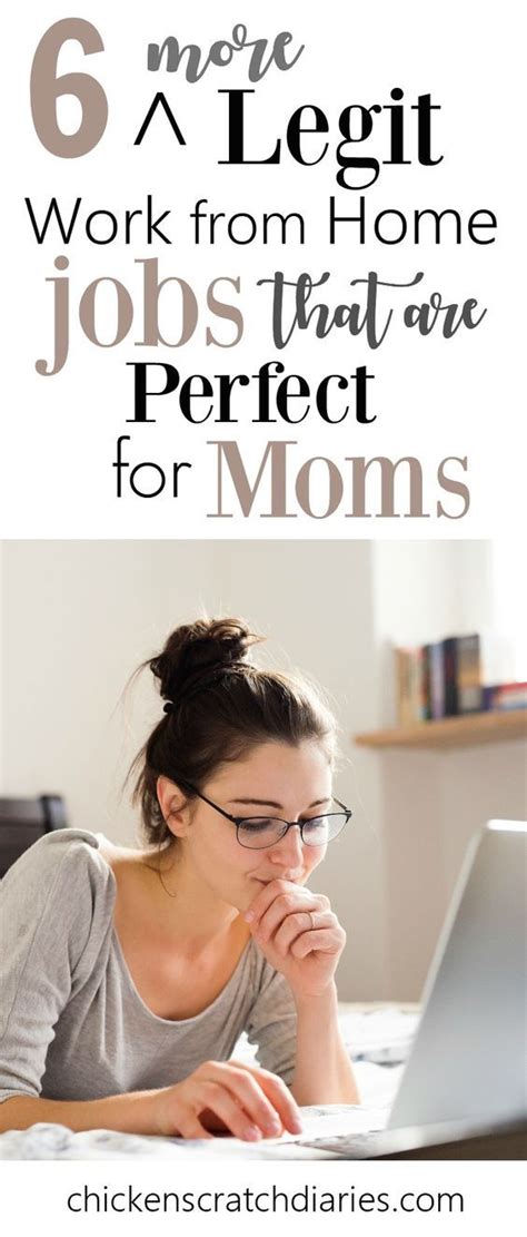 More Legitimate Work From Home Jobs For Moms