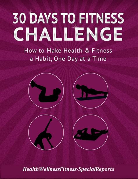 30 Day Fitness Challenge Achieve Personal Excellence