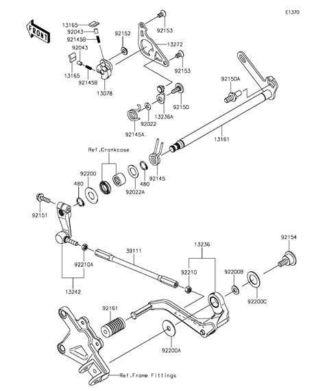 Selecteur Pour Ninja Zx R Zx Jff Noir Esprit Kawasaki La