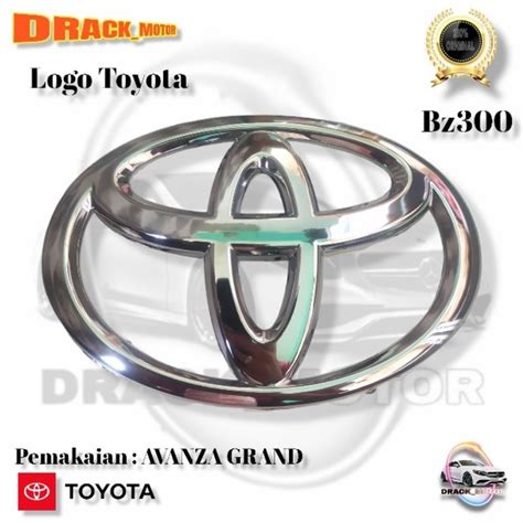 Jual Emblem Logo Depan Pengganti Calya Original Logo Toyota Grand New