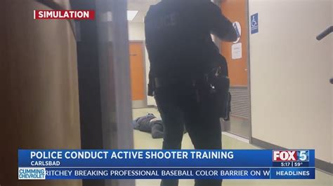 Police Conduct Active Shooter Training YouTube