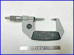 NICE Mitutoyo Digital Spline Micrometer 1 2 Reduced Anvil Dia 00005