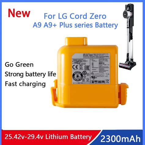 100 2023 New Vacuum Cleaner 2300mah Battery For Lg Cord Zero A9a9