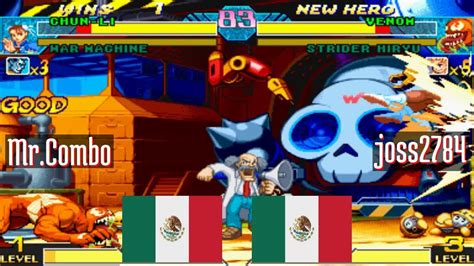 FT5 Mvsc Mr Combo MX Vs Joss2784 MX Marvel Vs Capcom Fightcade