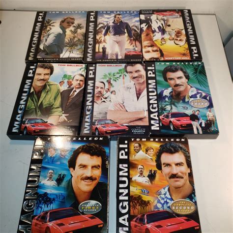 Magnum Pi The Complete Series Dvd Set Seasons 1 2 3 4 5 6 7 8 Tom