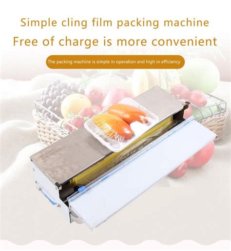 Manual Cling Film Food Packing Machine Jy Buy Cling Film Hand