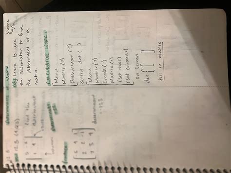 Solution Determinants Of Matrix Studypool