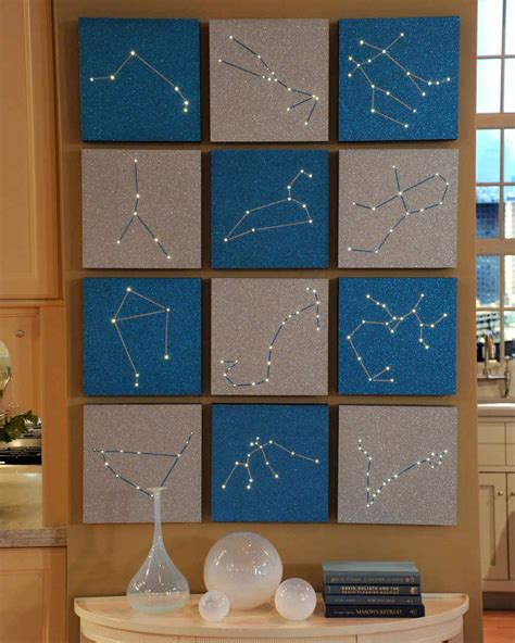 Zodiac Constellation Wall Art & Video | Martha Stewart