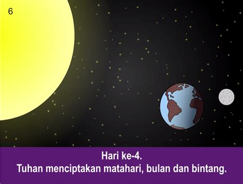 Komik Alkitab Anak Allah Menciptakan Langit Dan Bumi