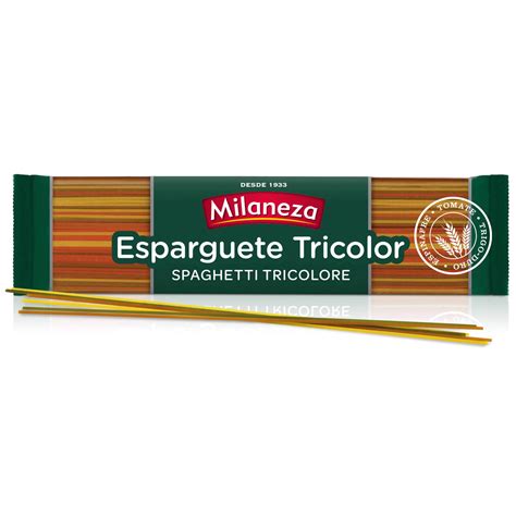 Massa Esparguete Tricolor Milaneza Continente Online