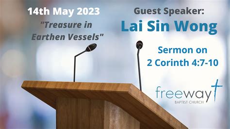 Treasure In Earthen Vessels Sermon On Corinthians By Lai Sin