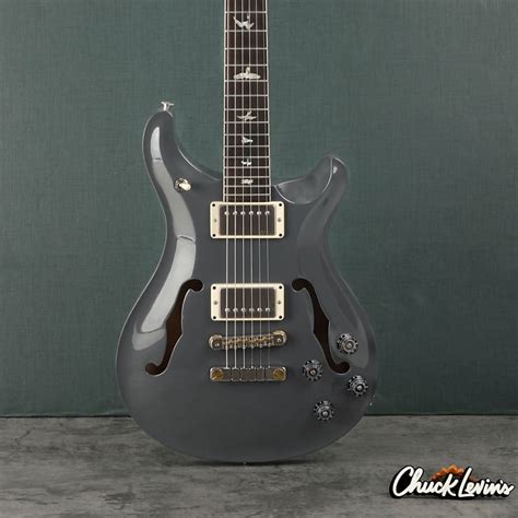 Prs Mccarty 594 Hollowbody Ii Electric Guitar Silver Reverb