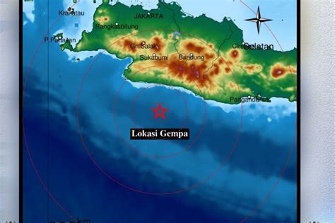 Info Gempa Terkini Sukabumi Hari Ini 7 September 2022 Mag 4 4 Bmkg