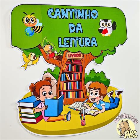 Frase Cantinho Da Leitura Para Imprimir - Cantinho Da Leitura Para Imprimir