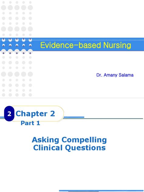 2 - Asking PICOT Question - Part 1 - Corrected | PDF | Medical ...