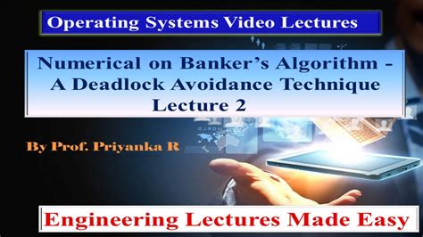 Numerical On Banker S Algorithm Deadlock Avoidance Technique