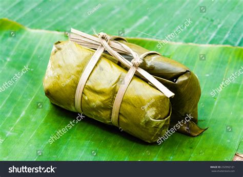 Close Up The Suman Is Thai Dessert Stock Photo 232992121 : Shutterstock