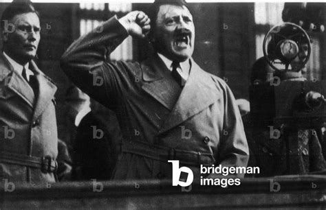 Hitler Giving A Speech