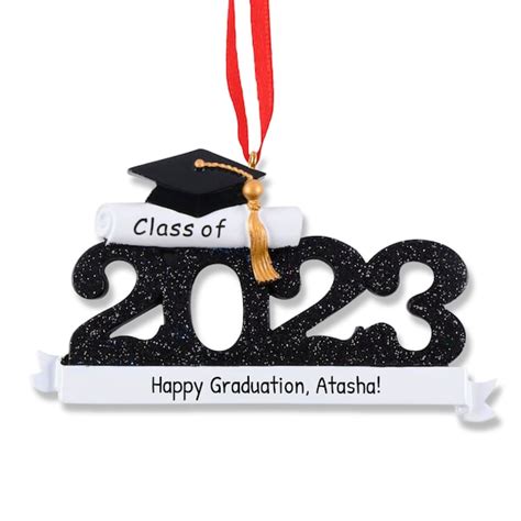 Personalized Christmas Ornament Graduation Etsy