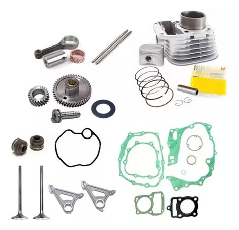 Kit Motor Cg 125 Titan Até 99 today 92guarnição Juntas Biela