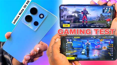 Infinix Note 30 5G Gaming Test Infinix Note 30 5g Pubg Free Fire