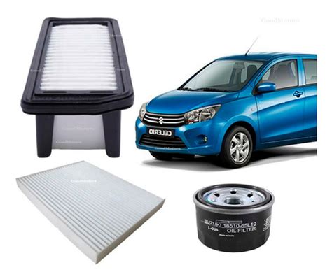 Kit Filtros Aire Polen Aceite Suzuki Celerio 2016 A 2020 Cuotas Sin