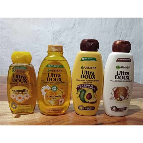 Garnier Ultra Doux Nourishing Shampoo Avocado Oil Flower Honey Coconut